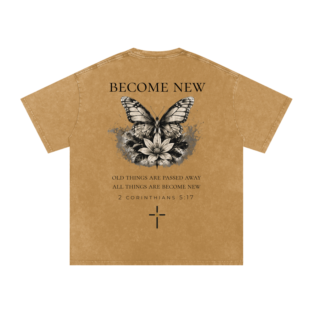 Become New Oversized Cotton T-Shirt