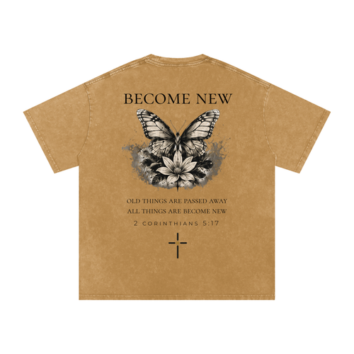 Become New Oversized Cotton T-Shirt